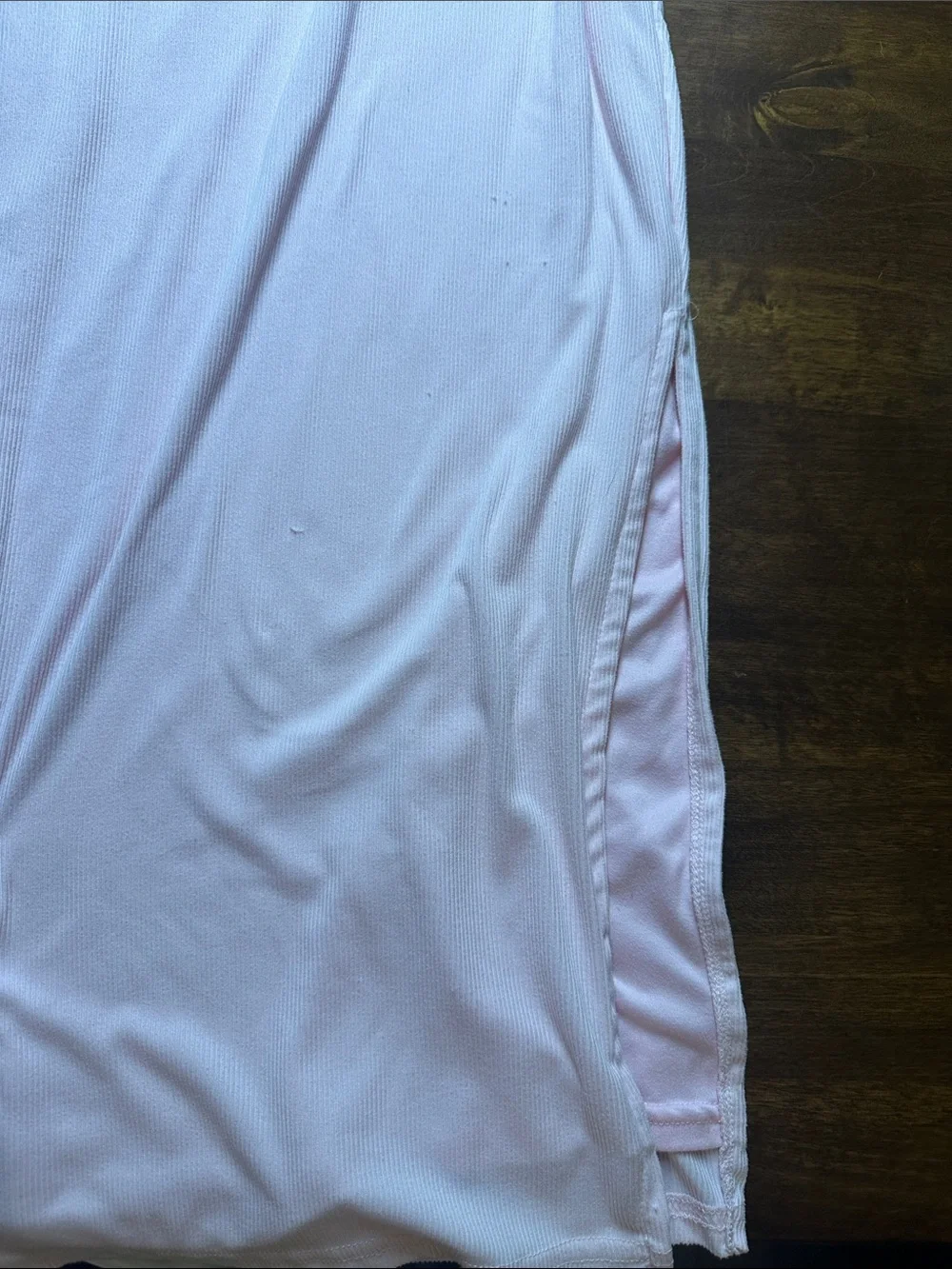 Charlotte Russe Pale Pink Maxi body on dress